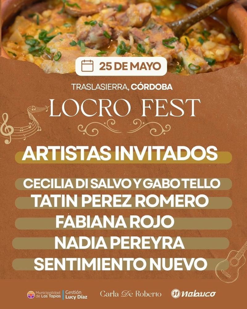 La música y la danza serán protagonistas durante toda la tarde del lunes.