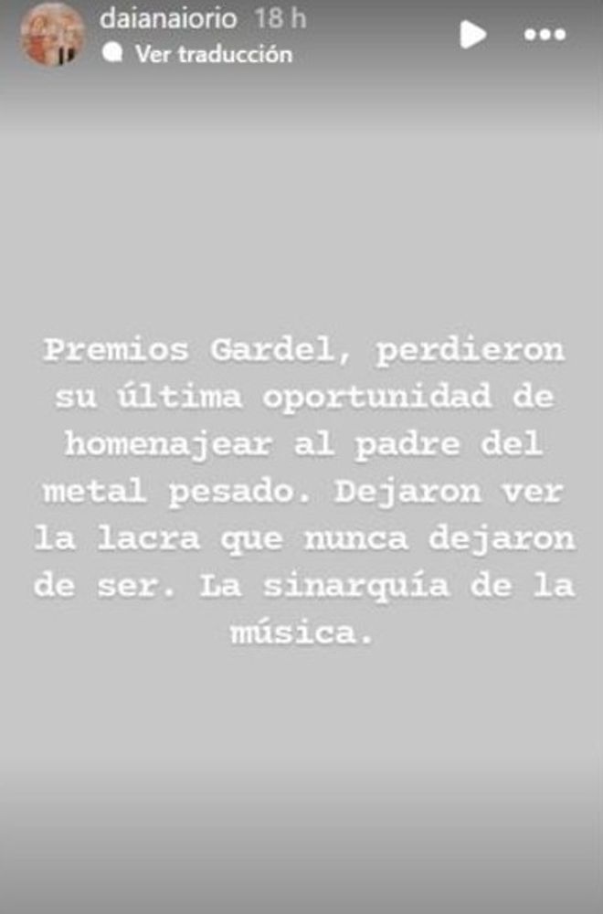 El furioso descargo de la hija de Ricardo Iorio: "Dejaron ver la lacra que son"