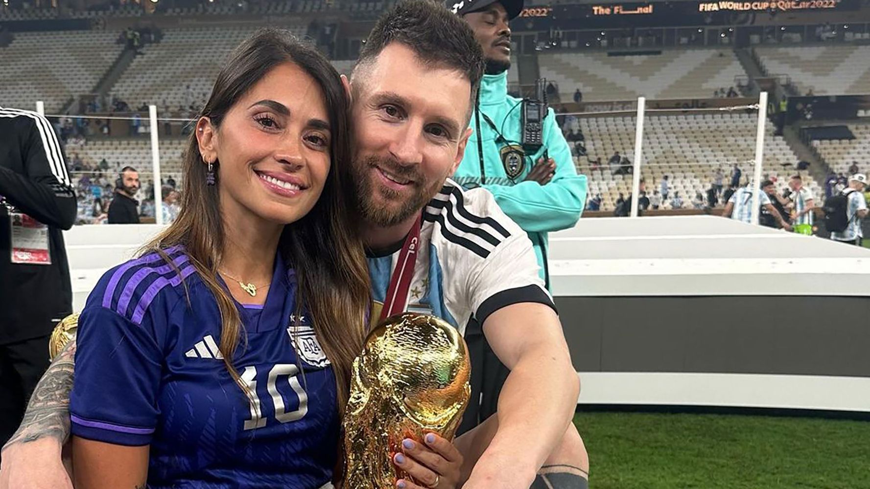 Antonela Roccuzzo y Lionel Messi palpitaron el Mundial