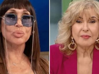 Las palabras de Moria Casán que hicieron llorar a Georgina Barbarossa en su reconciliación en vivo: "Nunca..."