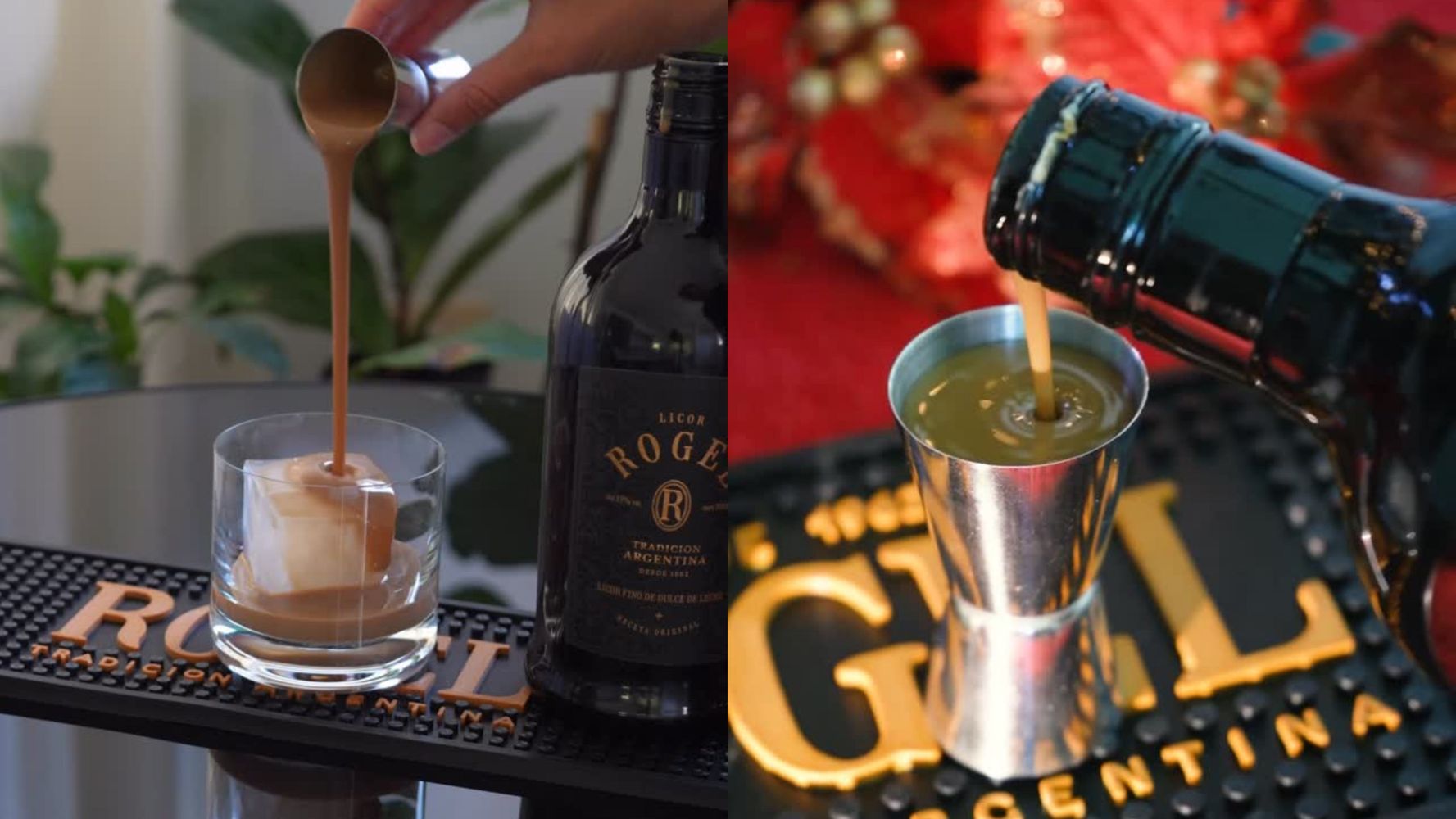 El licor de dulce de leche.