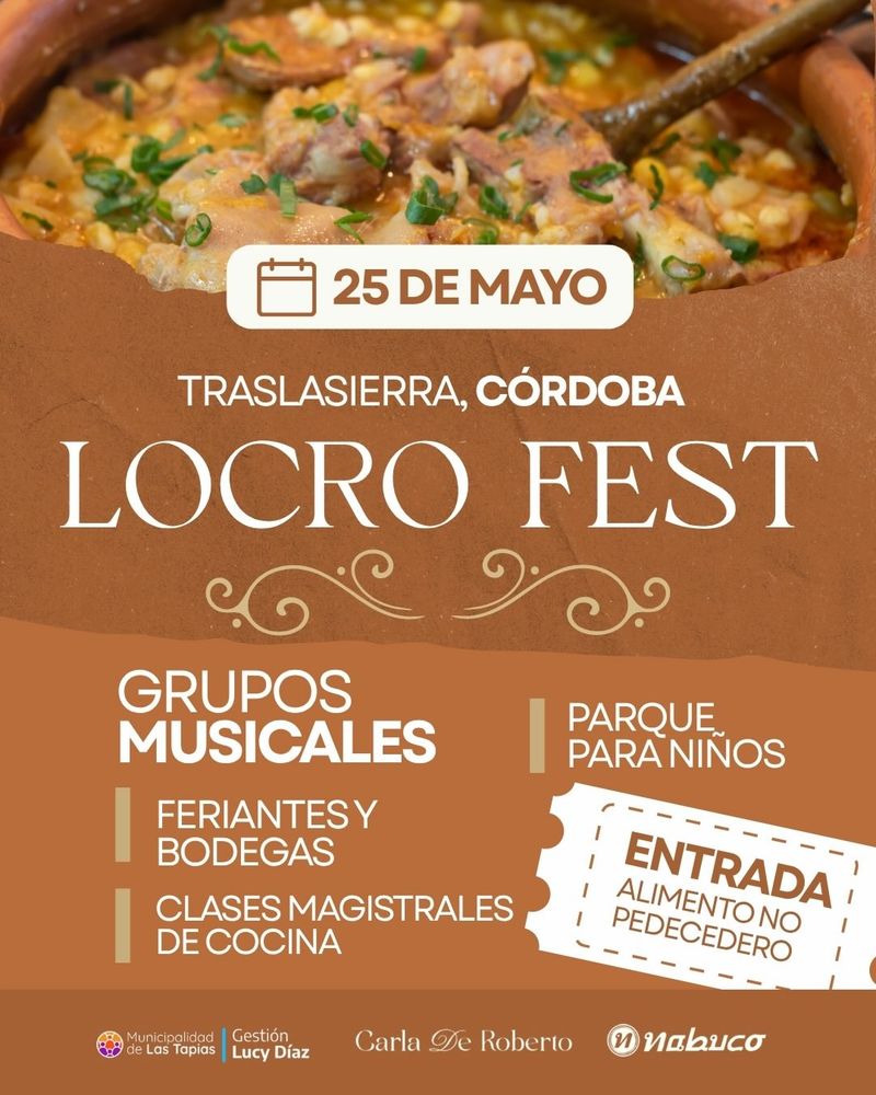 Locro Fest en Córdoba.