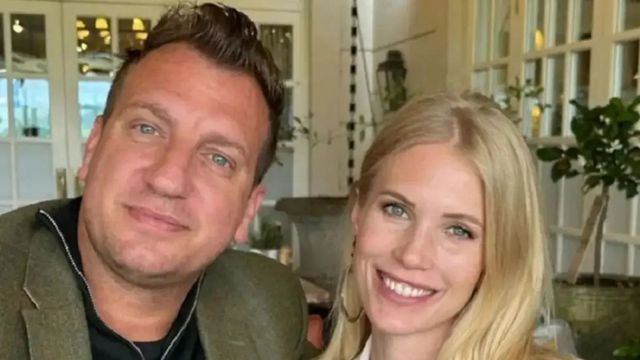 Maxi López y Daniela Christiansson