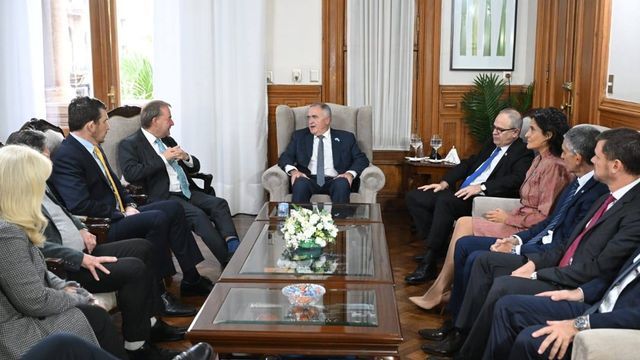El encuentro se realizó en el contexto de la actividad internacional por los 80 años de los Juicios de Núremberg y permitió repasar la cooperación con ambos países.