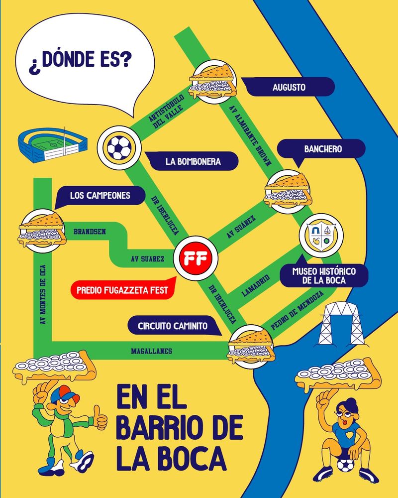 Llega la Fugazzeta Fest este sábado 23 y domingo 24 de mayo: qué se podrá comer y precios de combos