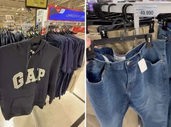 Un supermercado empezó a vender ropa de GAP y Old Navy en Argentina a precios de liquidación