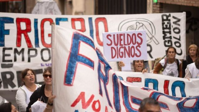 Docentes. Foto: AGMER.