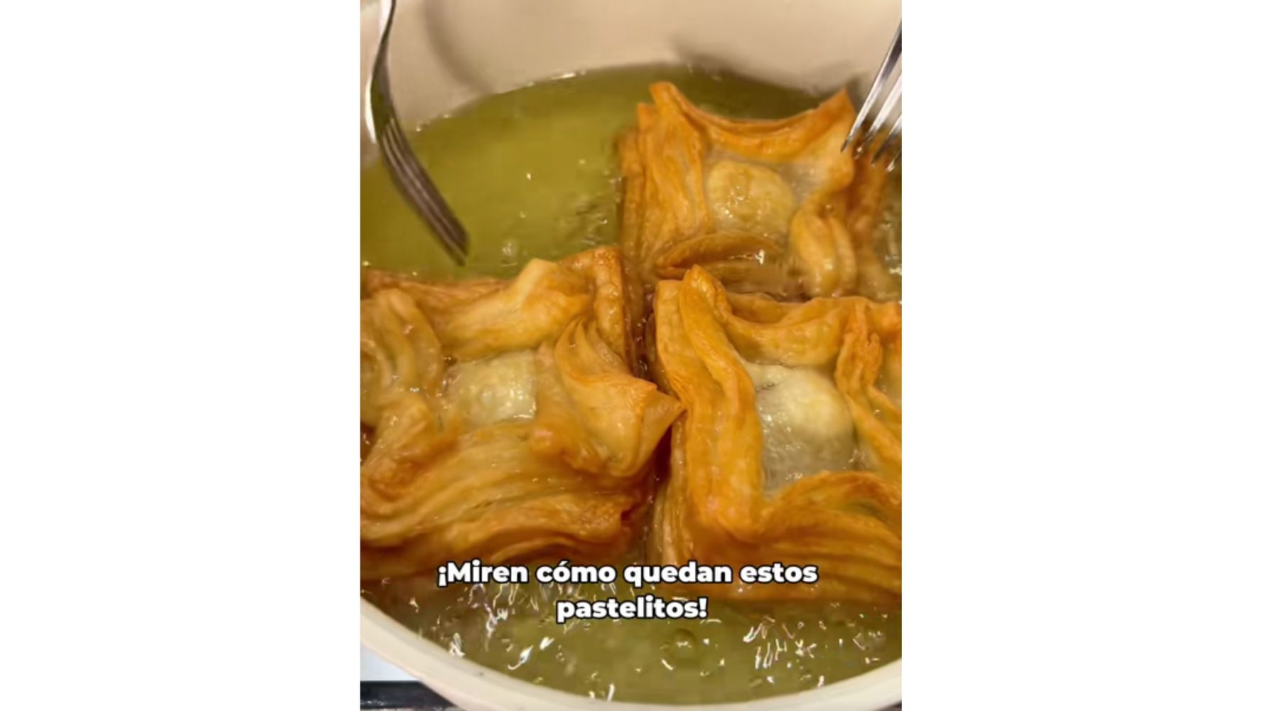 La fritura es uno de los pasos claves.