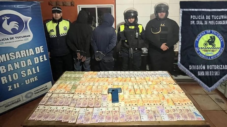 Dos detenidos por el robo a pasajeros de un colectivo