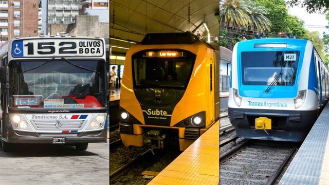 Transporte público.