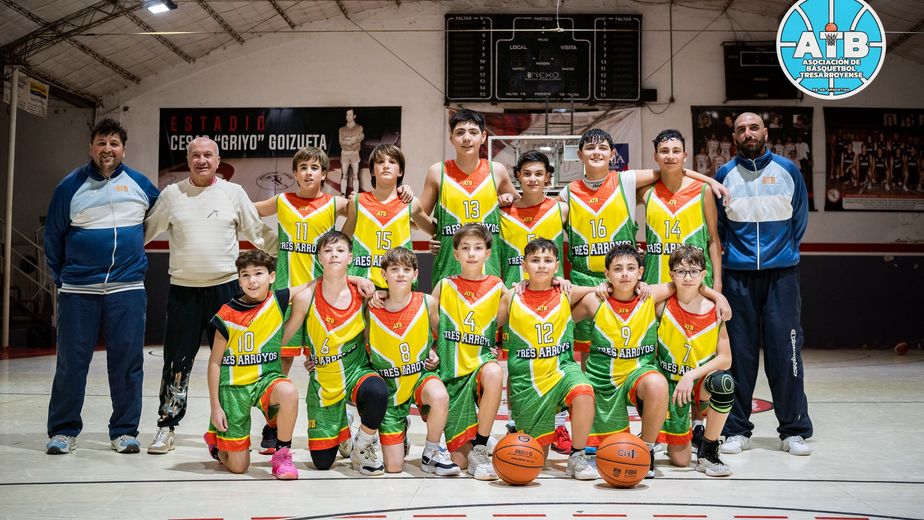 Básquet: El Seleccionado U13 Masculino de Tres Arroyos finalizó en el 2° lugar