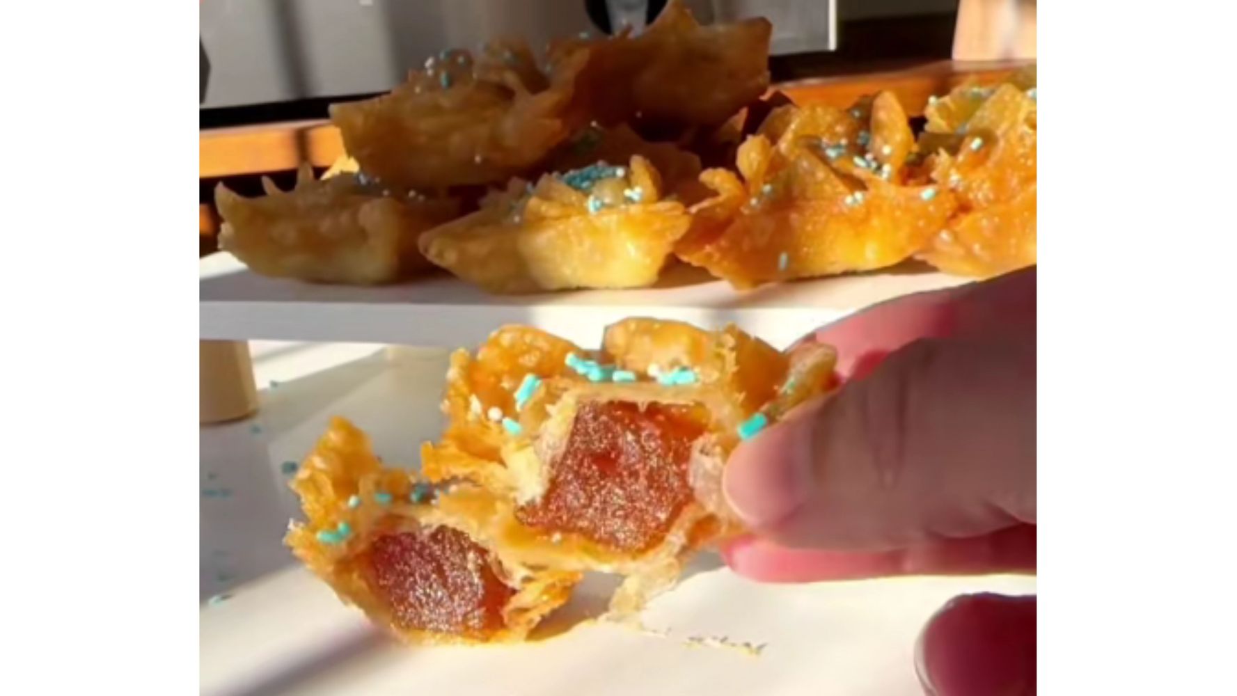 Así quedan los pastelitos con esta receta.