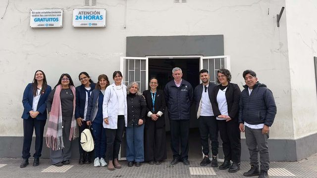 La visita permitió analizar la logística, la difusión, la atención y la aceptación de una estrategia preventiva dirigida a personas embarazadas.