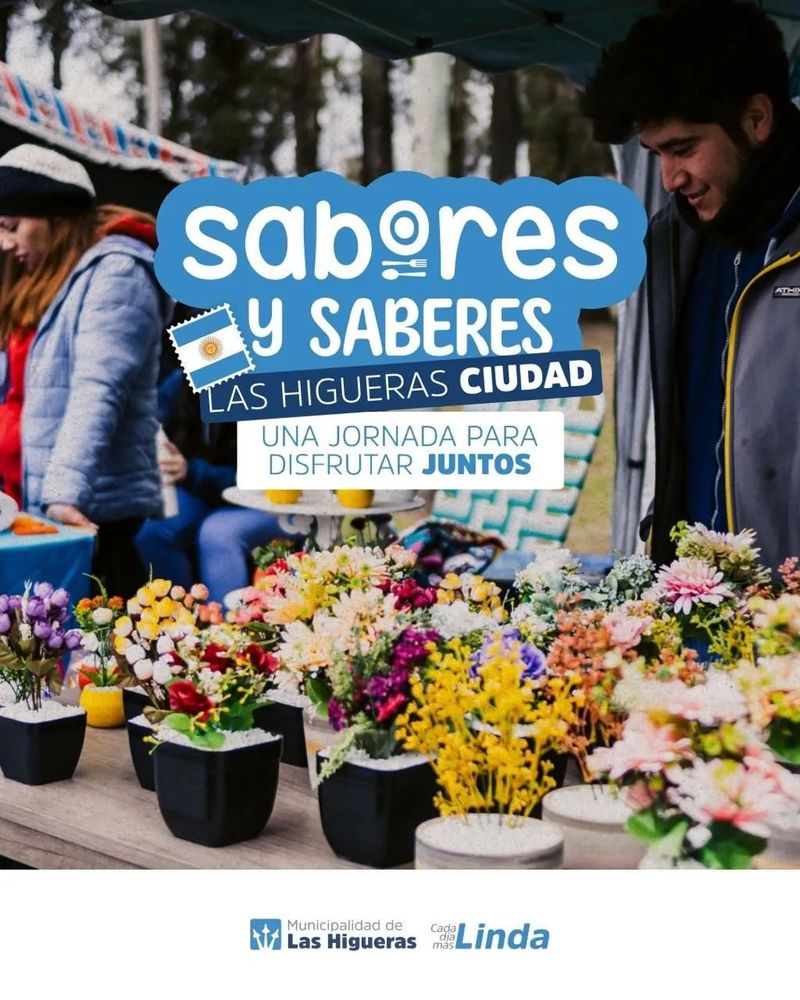 Feria de artesanos, gastronomía y música en vivo.