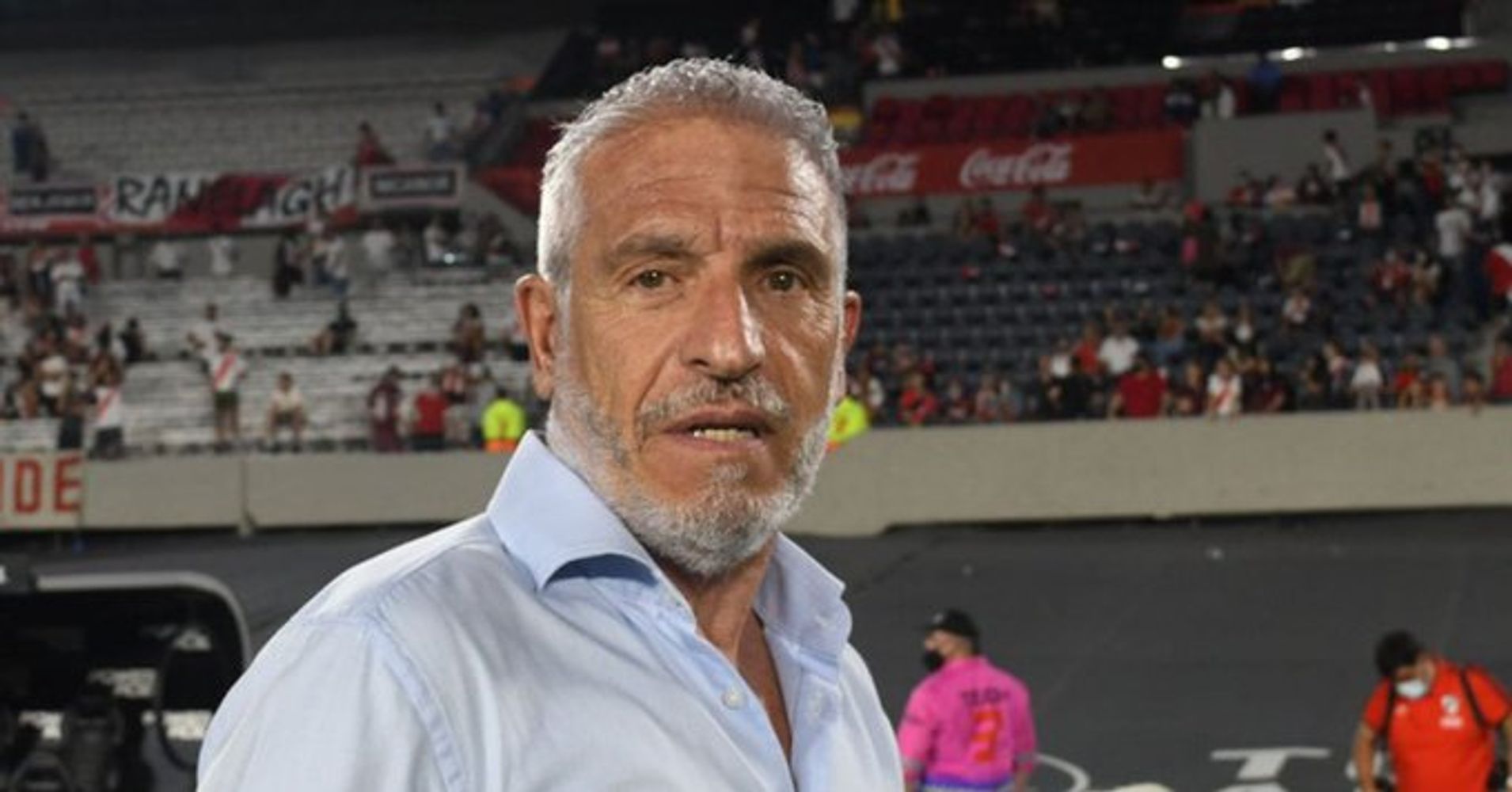 Omar Labruna, el hijo de un prócer de River, y emparentado desde el trabajo con Belgrano.