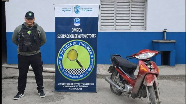El motovehículo fue trasladado a la sede policial y quedó a disposición de la U.F.D.T.