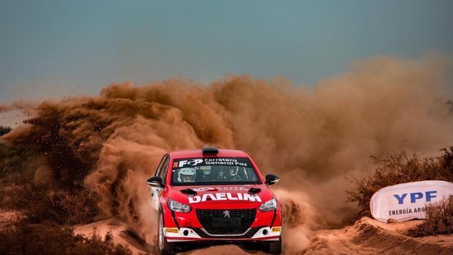 Guillermo Ambrosio y Franco Amaya RC4 en Rally Neuquén