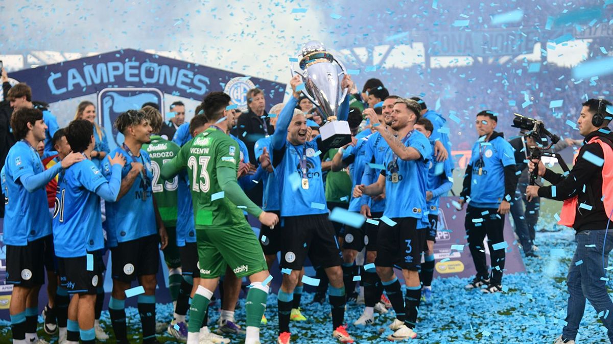 El saludo a Belgrano de los clubes de Córdoba por ser el campeón del Apertura
