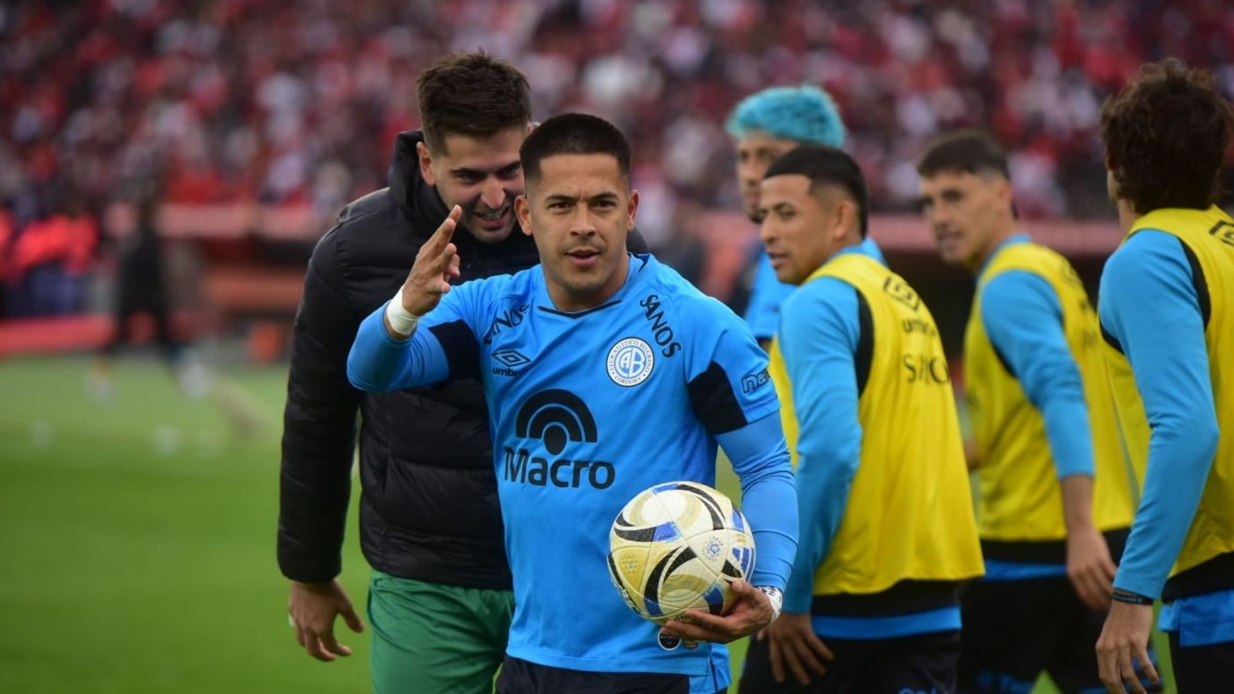 Nicolás "Uvita" Fernández marcó el tanto de penal.