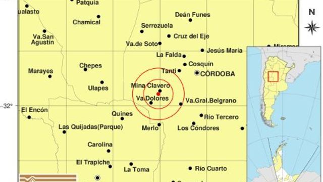 Un temblor se sintió en Villa Carlos Paz y distintas localidades de Punilla