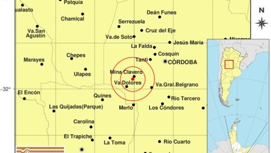 Un temblor se sintió en Villa Carlos Paz y distintas localidades de Punilla