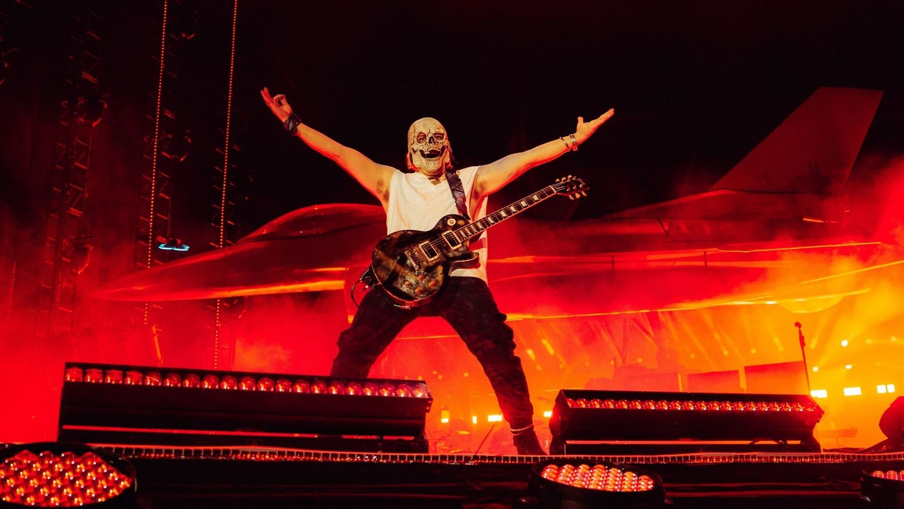 Airbag en Vélez: setlist renovado, clásicos inesperados y un avión en escena para una noche histórica