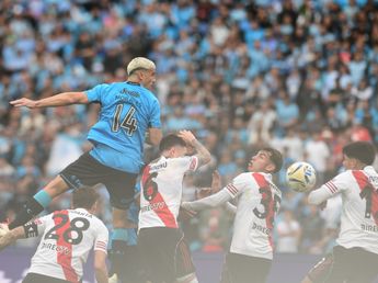 Lo empató rápido Belgrano ante River, con Leonardo Morales por arriba