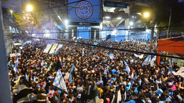 Fiestón "Pirata" por el Belgrano campeón.