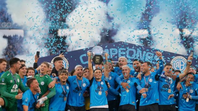El Belgrano campeón del "Chino" Zelarayán. Con un 2026 que promete más emociones fuertes. 