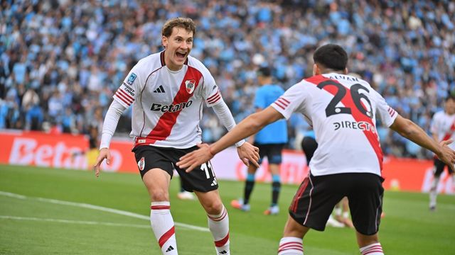 El 2 a 1 de River con Belgrano llegó gracias a los pies de Galván.