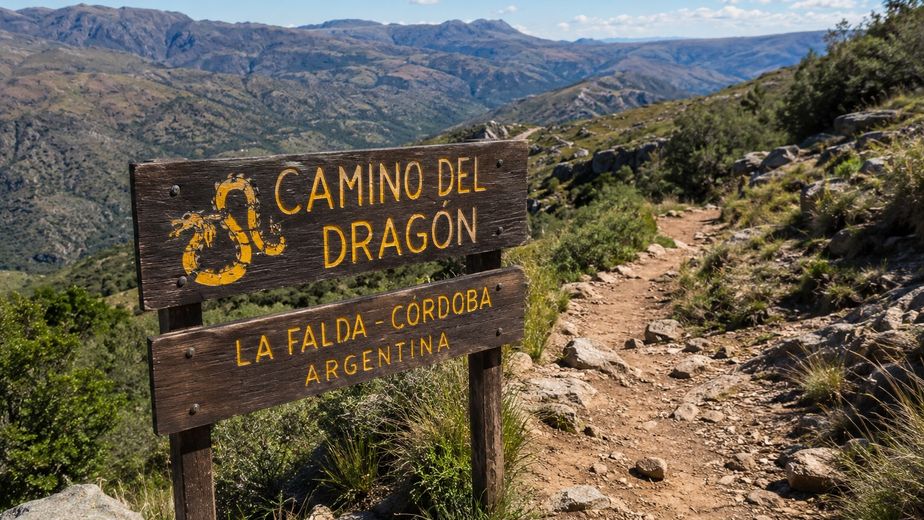El Camino del Dragón, una de las caminatas más elegidas para este invierno en Punilla