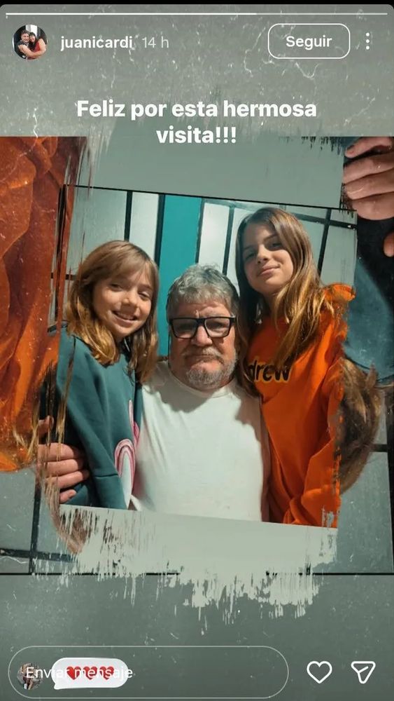 Wanda Nara viajó a Rosario con sus hijas y compartió el feriado con Juan Icardi