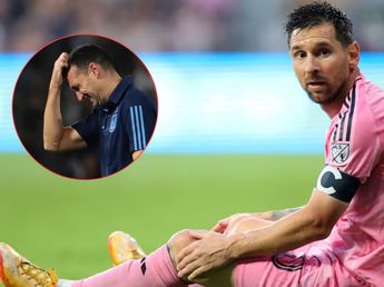 Messi se lesionó a 16 días del Mundial y la recuperación preocupa a Scaloni: ¿llega al debut?