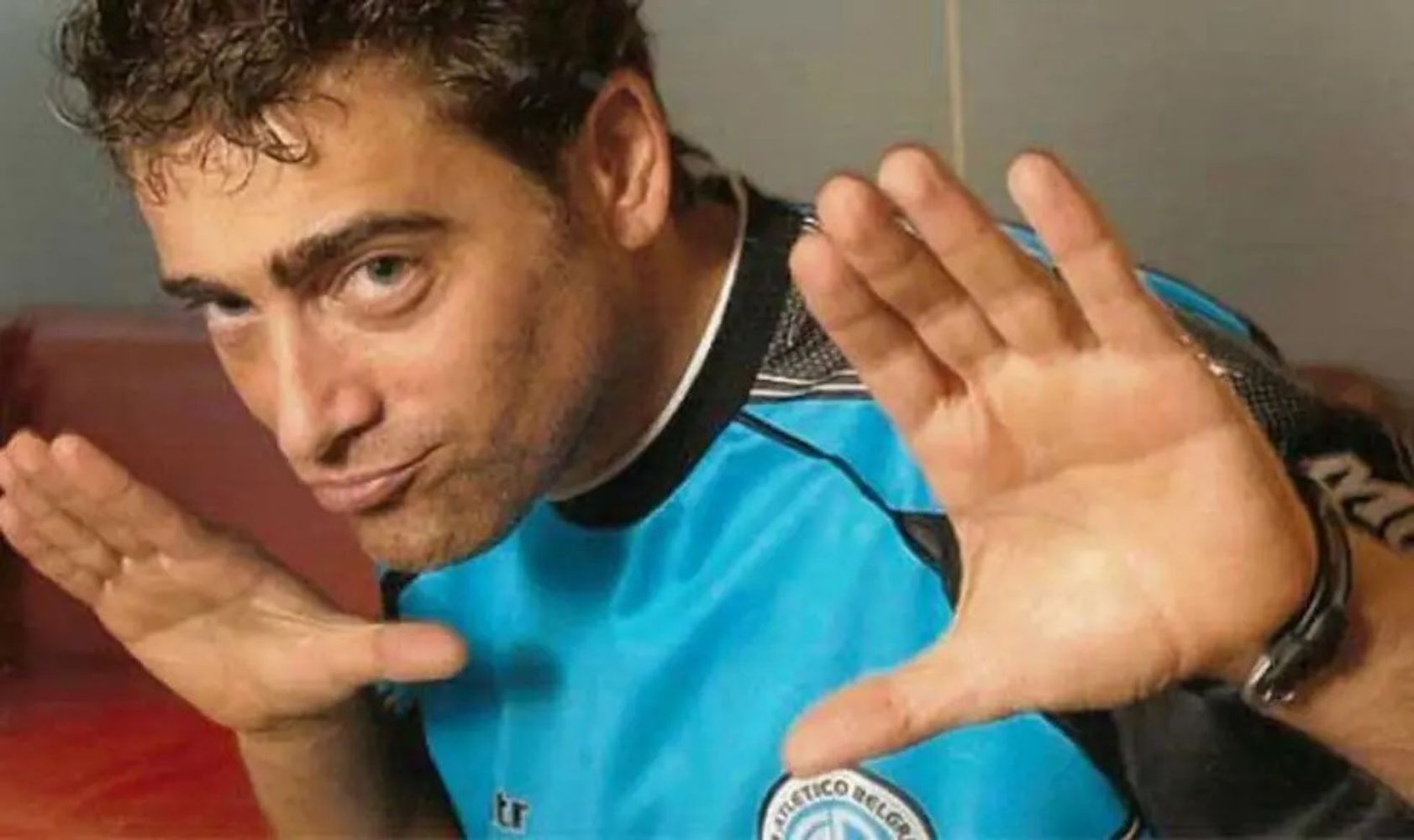 Pablo Hassan, el imitador de Rodrigo.