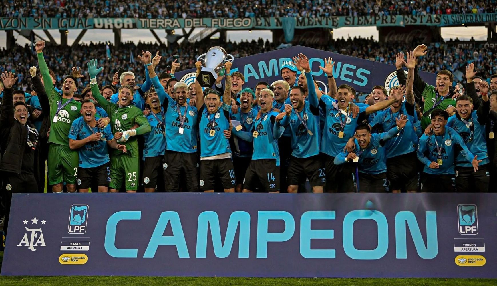 Belgrano campeón del Torneo Apertura.