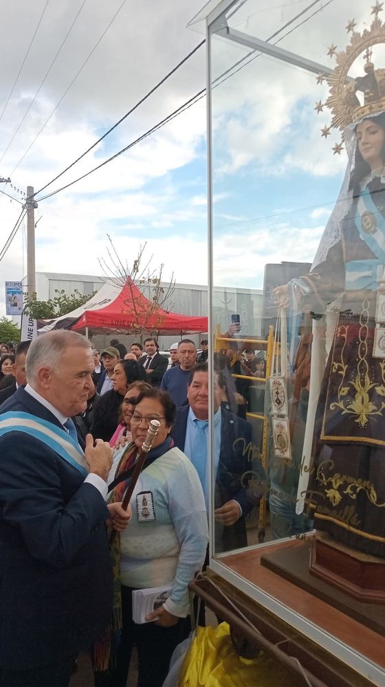 Jaldo participó de los festejos en Famaillá.