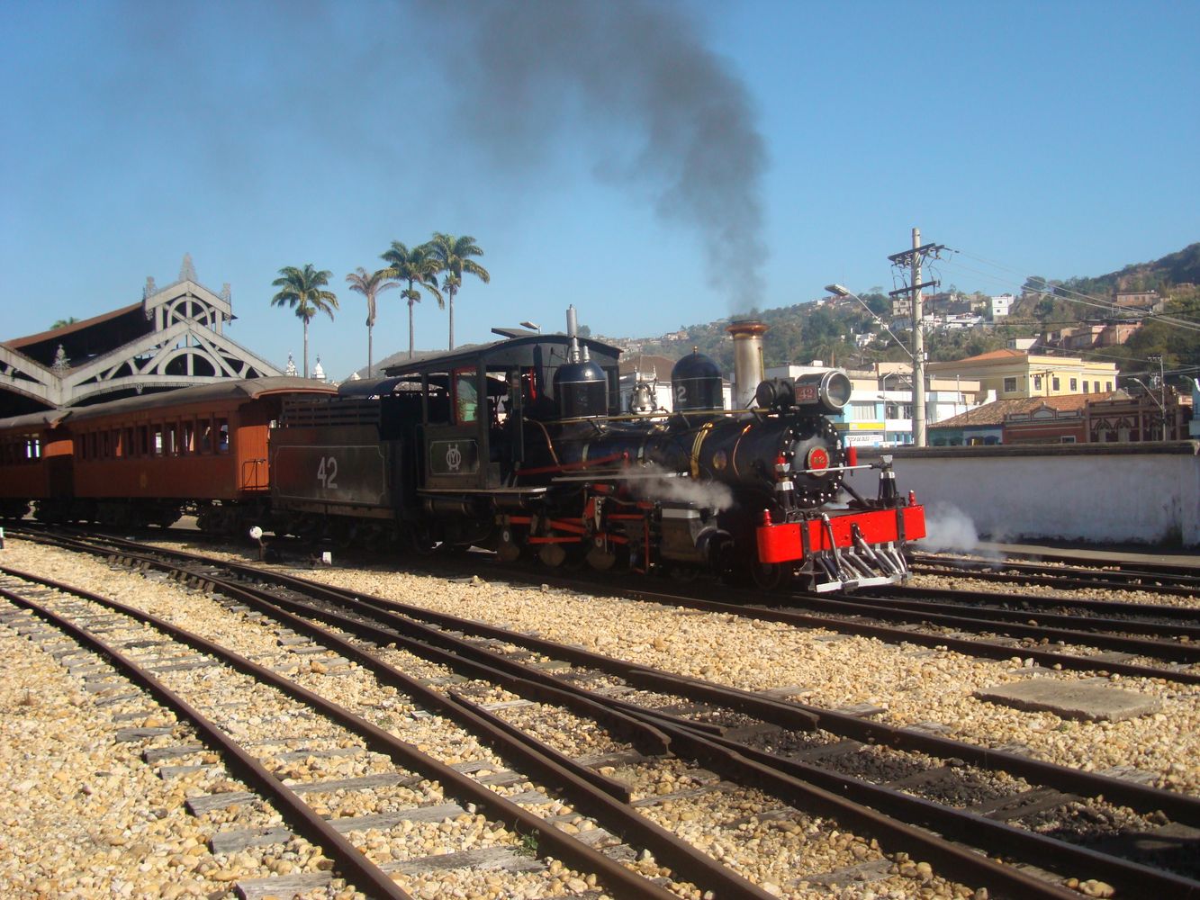 Los hechos ocurrieron en un tren.