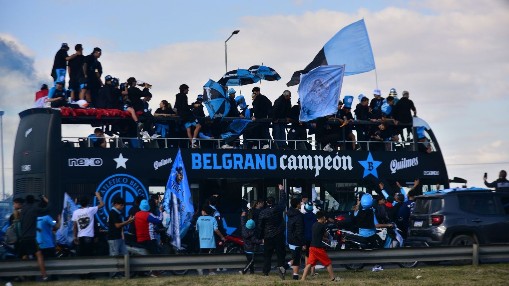 Comenzó la caravana de Belgrano.
