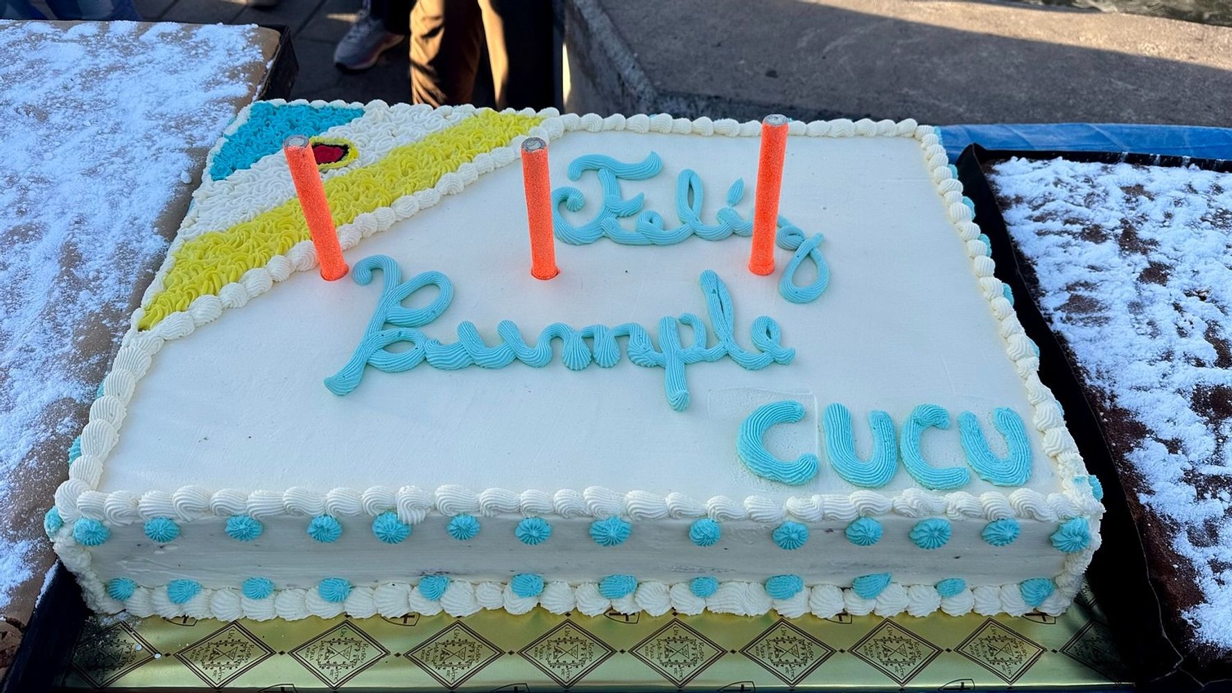El Cucú tuvo su gran fiesta de cumpleaños en pleno centro de Carlos Paz.