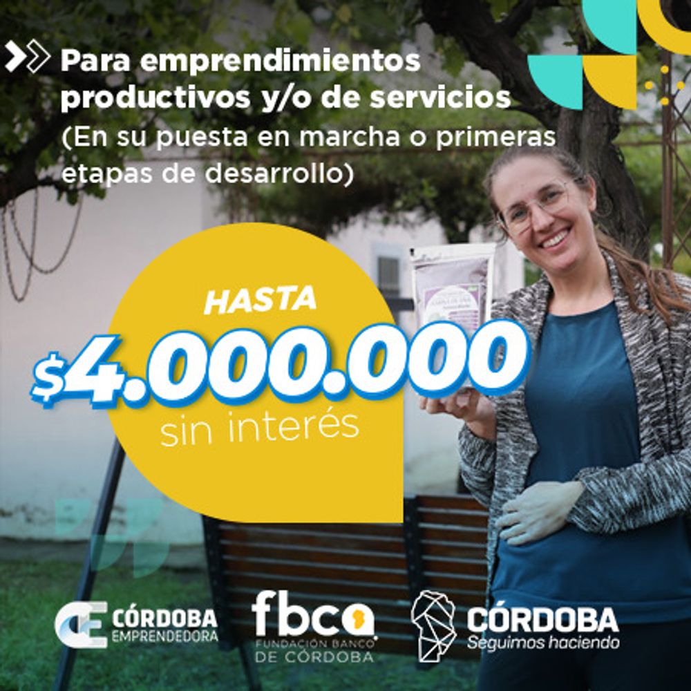 Cómo acceder a préstamos de $4.000.000 en Córdoba.