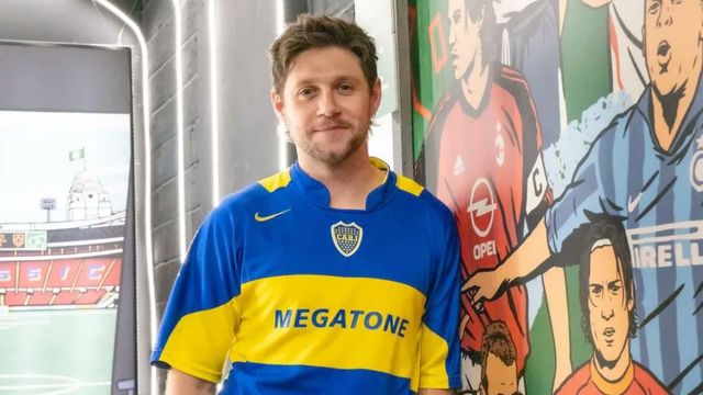 Niall Horan, el ex One Direction, posó con una camiseta retro de Boca Juniors: la historia detrás de esta llamativa elección