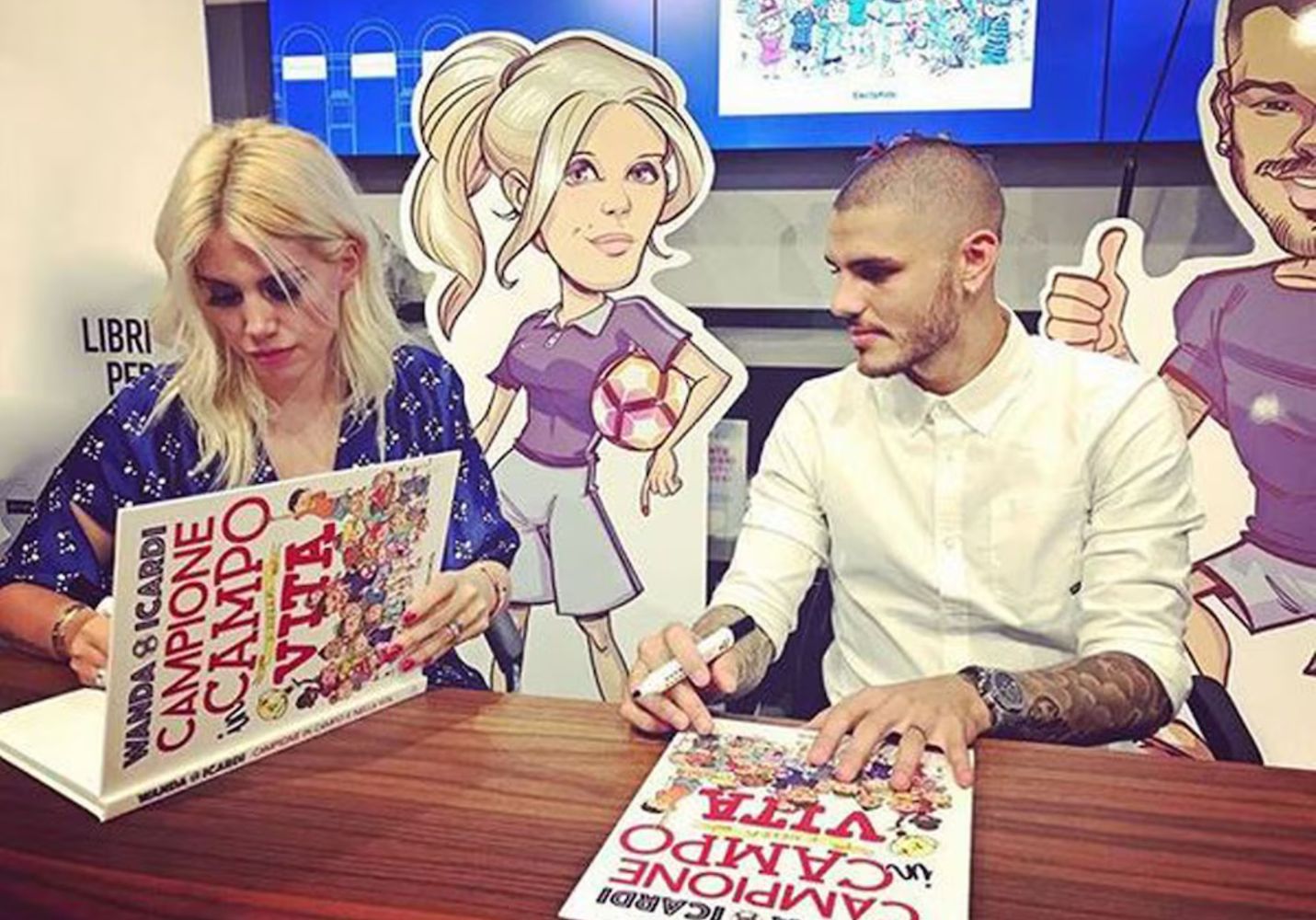 Icardi presumió a la China Suárez con una frase que le pertenece a Wanda Nara