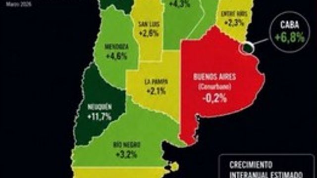El mapa difundido por Milei contaba con importantes omisiones.