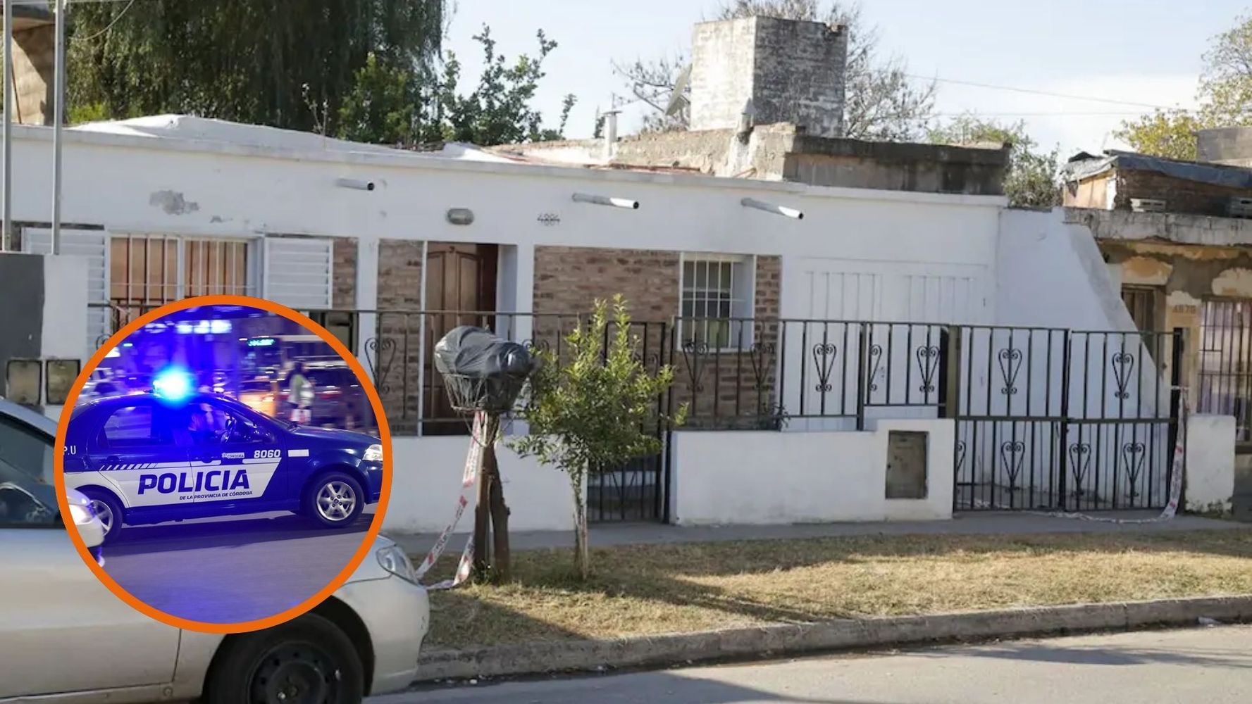 El expolicía apareció muerto en su casa. 