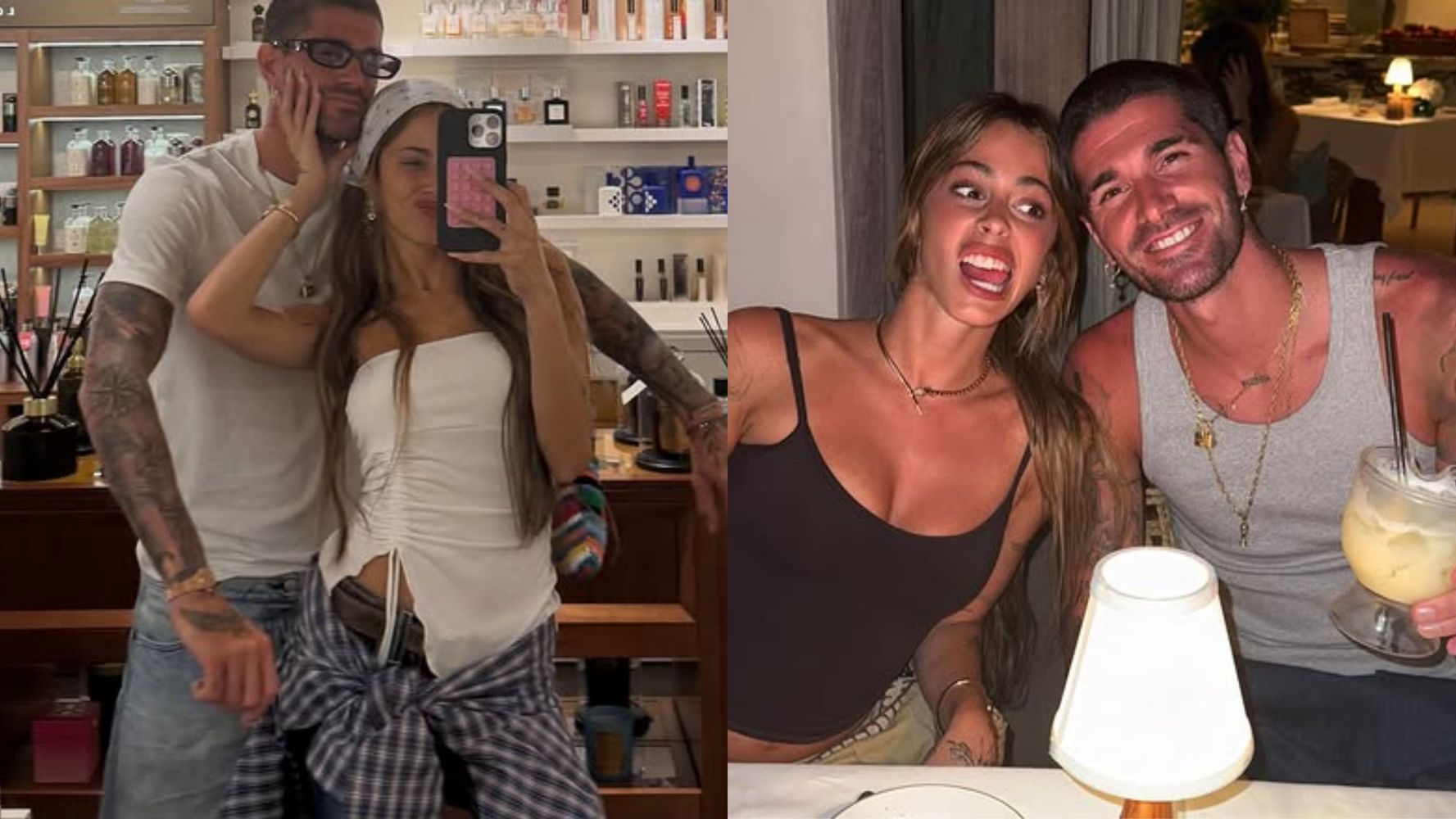 Tini y De Paul.