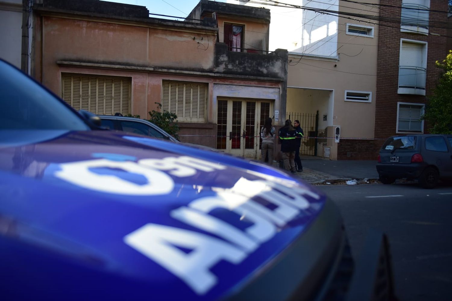 Allanamiento a la casa del sospechoso en el caso Agostina Vega.