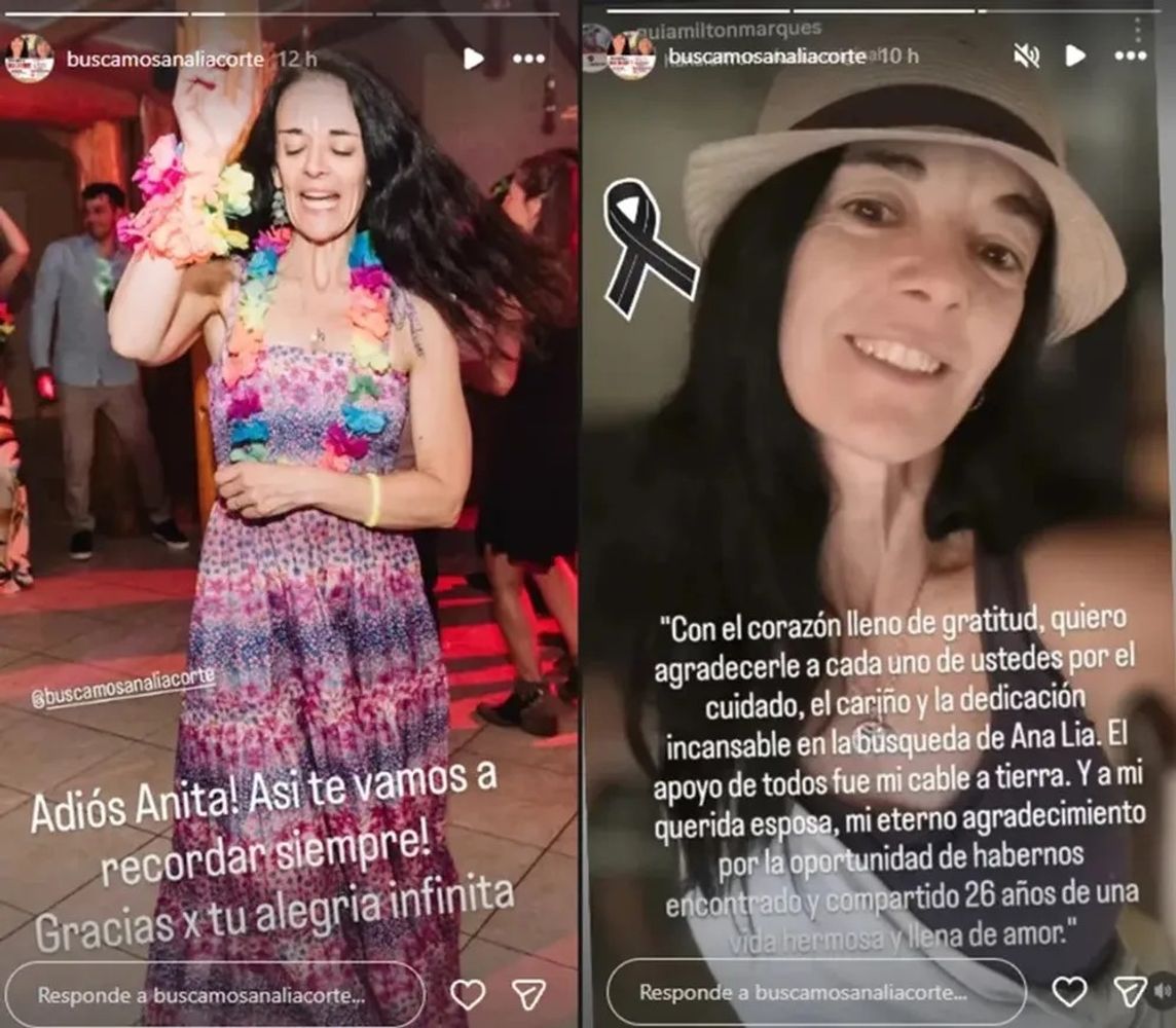 Encontraron muerta a Ana Lía Corte, la mujer que había desaparecido en Bariloche el 8 de mayo