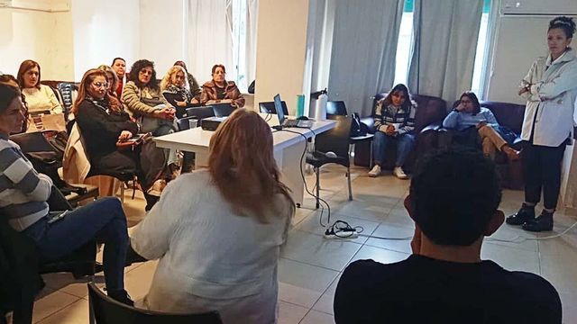 Durante el encuentro se trabajó sobre la sala de situación como herramienta para analizar información sanitaria y tomar decisiones de gestión.