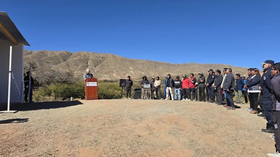 Con agua potable de calidad y en cantidad, también se hace soberanía a 3.600 metros de altura, en Jujuy