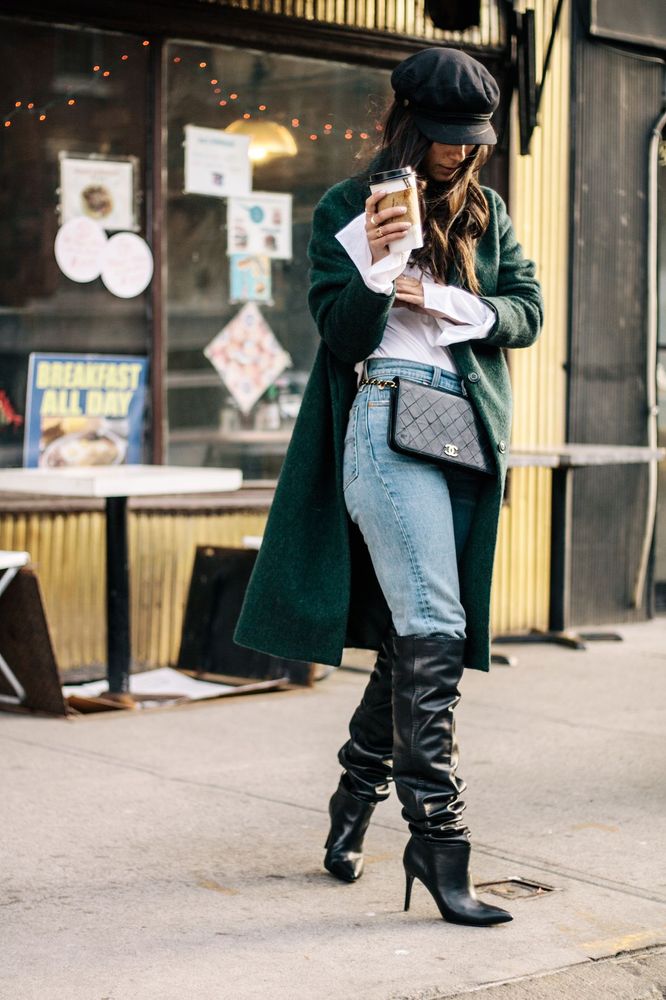 Las botas slouchy volvieron a convertirse en protagonistas del invierno 2026 en Buenos Aires.